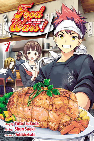 Food Wars!: Shokugeki no Soma, Vol. 1