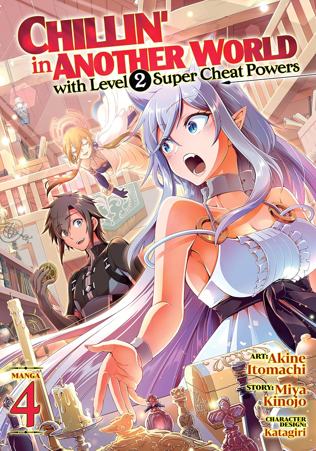 Chillin’ in Another World with Level 2 Super Cheat Powers, Vol. 4