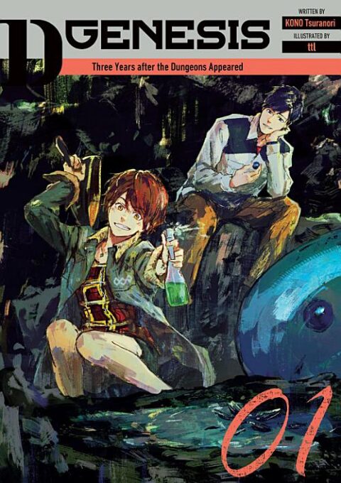 D Genesis Three Years After the Dungeons Appeared - Complete Light Novel Collection (Vol. 1-10)